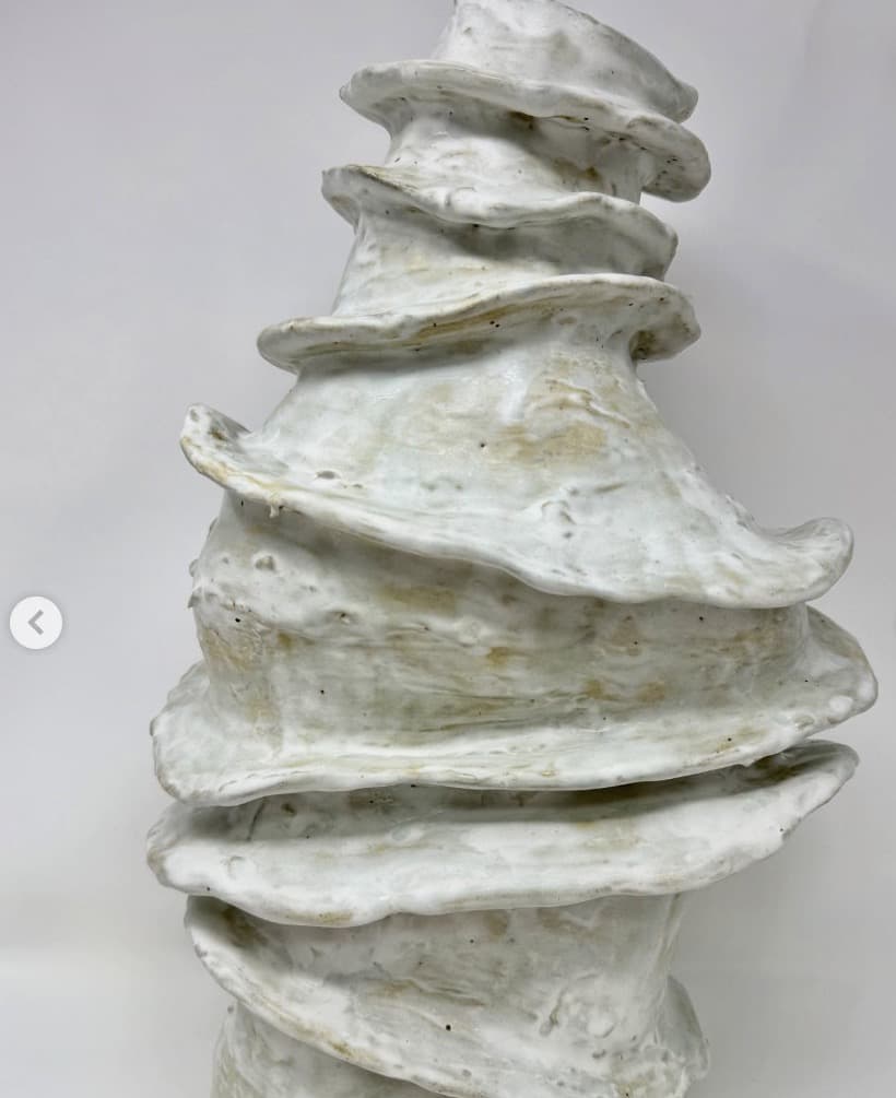 Hand built vessel measuring 18 x 11 x 9 — view 2